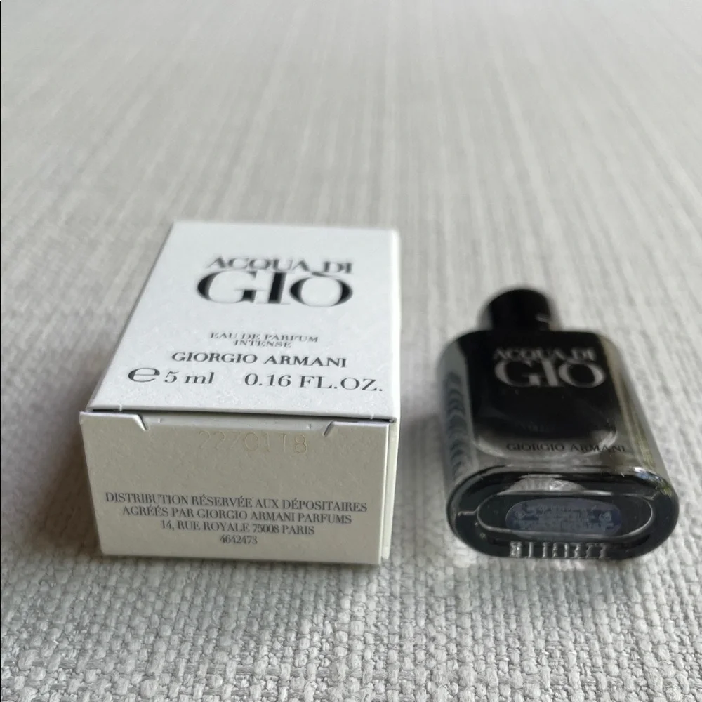 Giorgio Armani Acqua di Giò INTENSE miniature 5ml fragrance